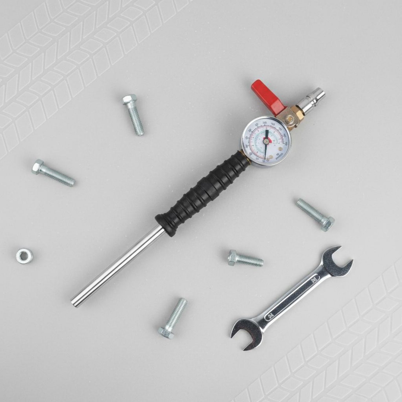 Hand Tools - Быстродействующий шланг для подкачки шин, простой