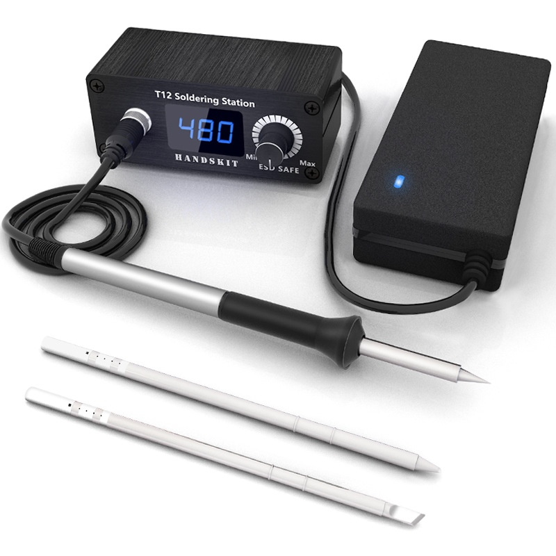 Digital Soldering Station T12 - Мини-паяльная станция T12, 19 В-24 В