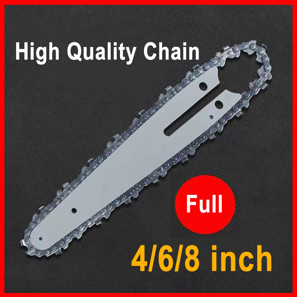 Mini Electric Chainsaw 6 Inch - 4/6/8/10 дюймов 1/4 направляющая цепи бензопилы