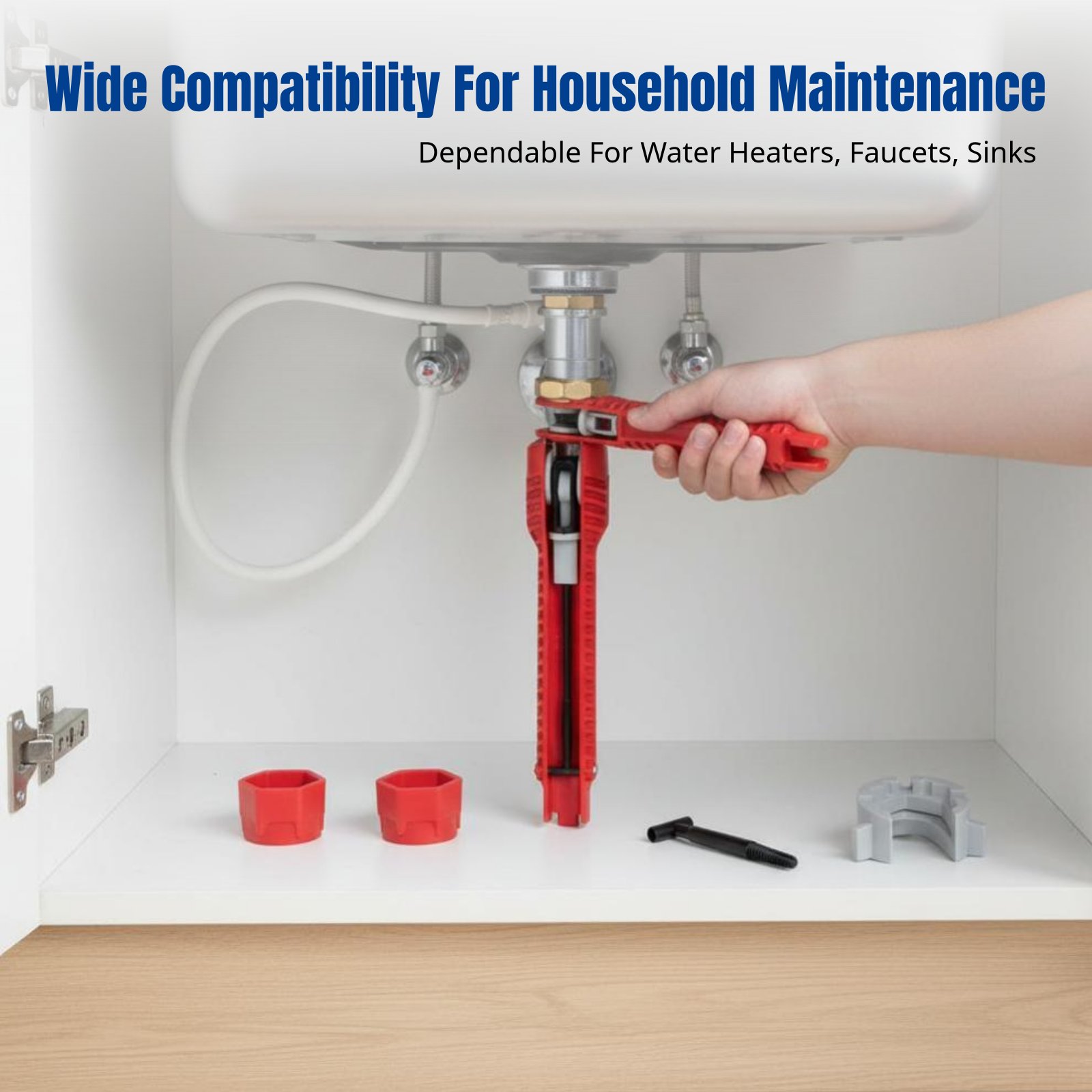 Plumbing - Многофункциональный пластиковый ключ для сантехники, для