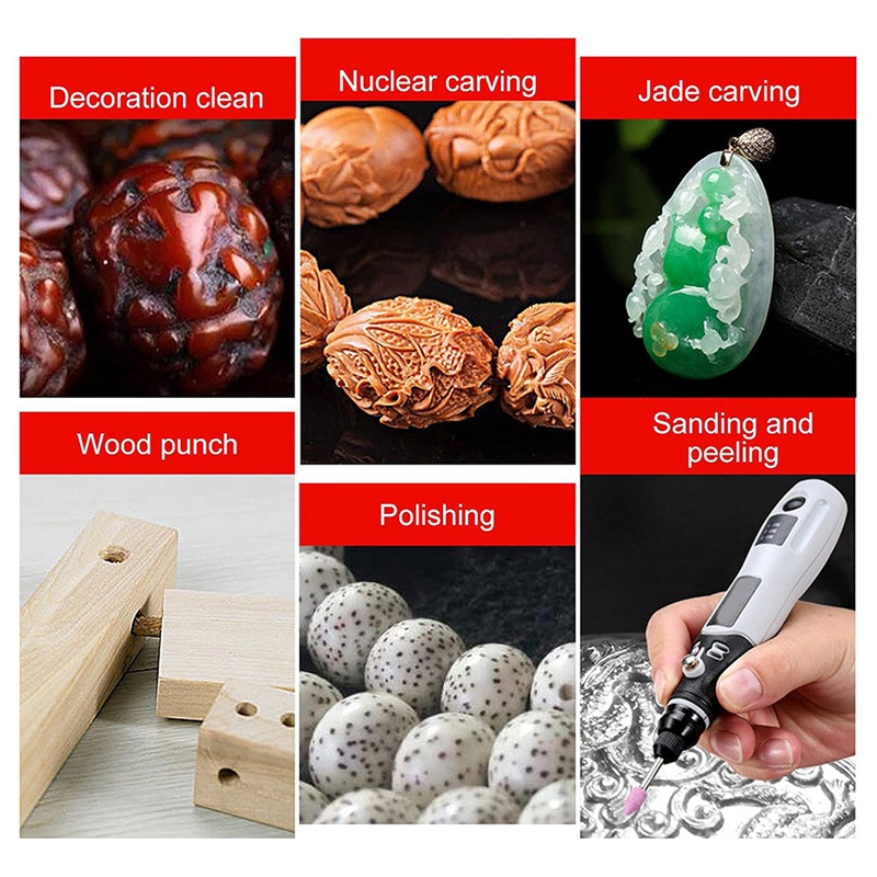 Cordless Rotary Tool Kit Accessories - SHGO Mini для набора шлифовальных инструментов,