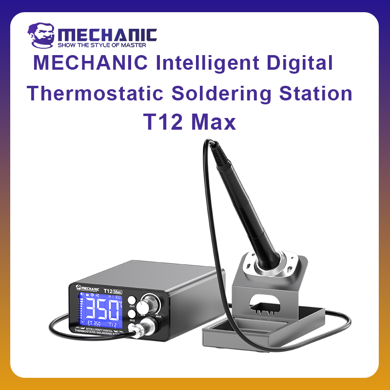 Digital Soldering Station T12 - Паяльная станция MECHANIC OFFICIAL T12Max с