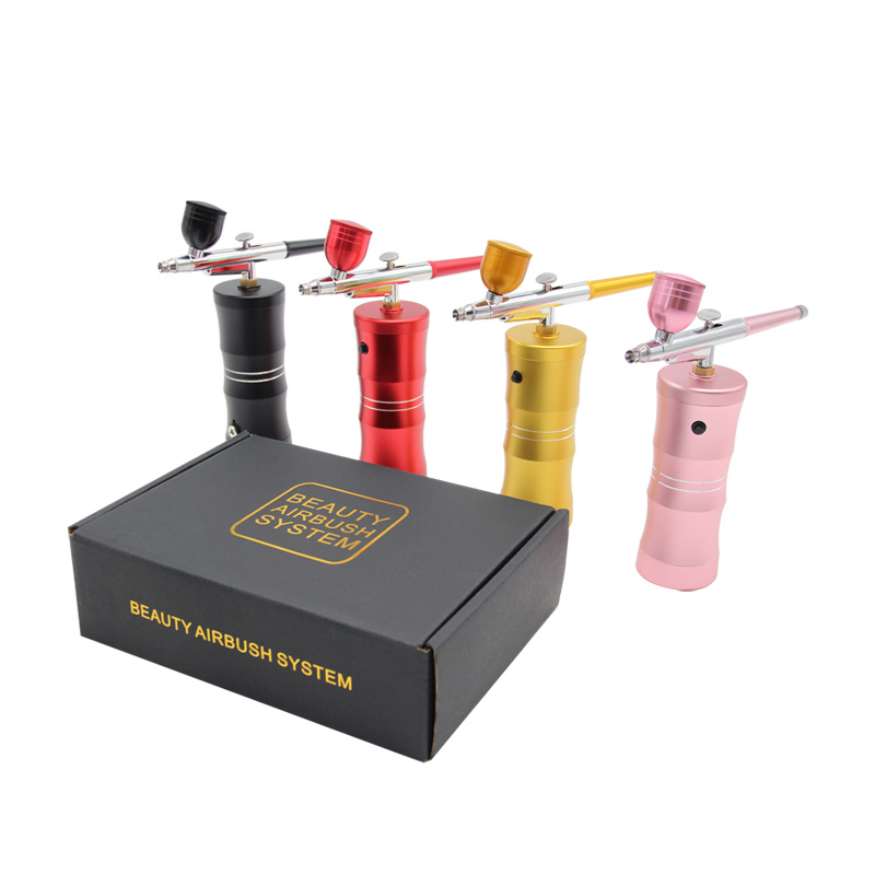 Мини-Аэрограф с нанокислородны – обзор и цена Airbrush Kit With Mini Compressor
