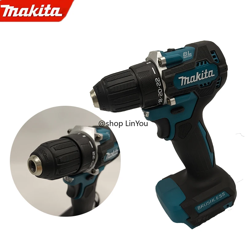 Бесщеточная ударная дрель-шуру – обзор и цена Brushless Cordless Electric Drill 18V