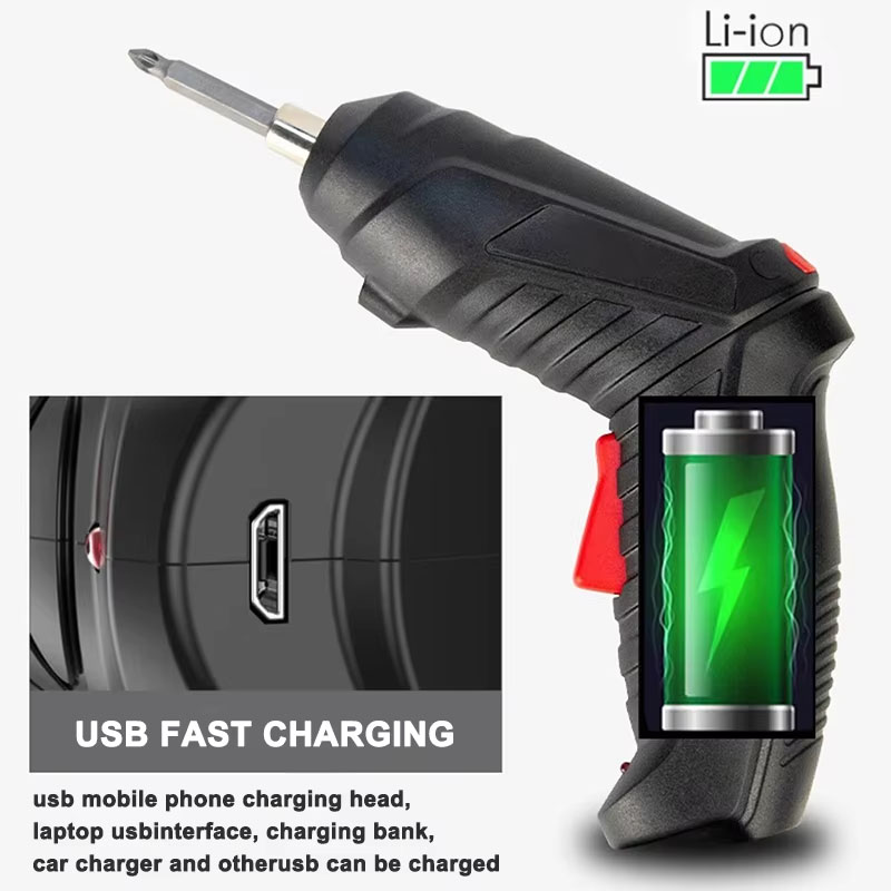 Набор электрических отверток 3 – обзор и цена Electric Screwdriver Rechargeable Usb