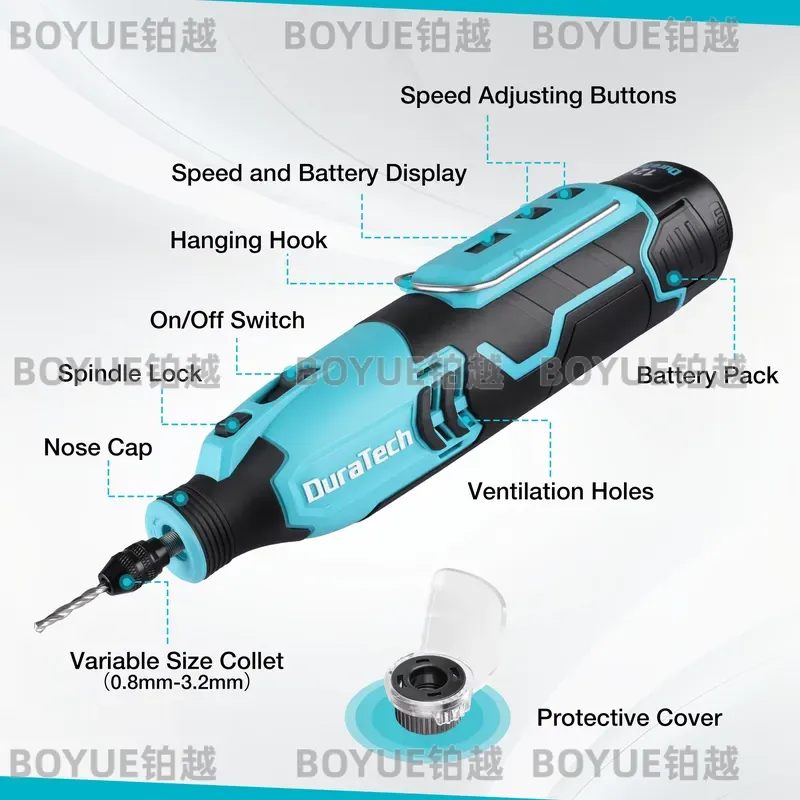 Аккумуляторный роторный инстру – обзор и цена Cordless Rotary Tool Kit Accessories
