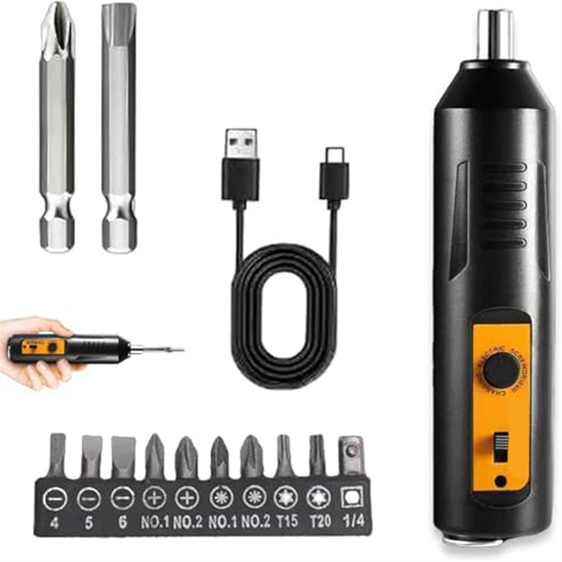 J1UL1N Электрическая отвертка, – обзор и цена Electric Screwdriver Rechargeable Usb