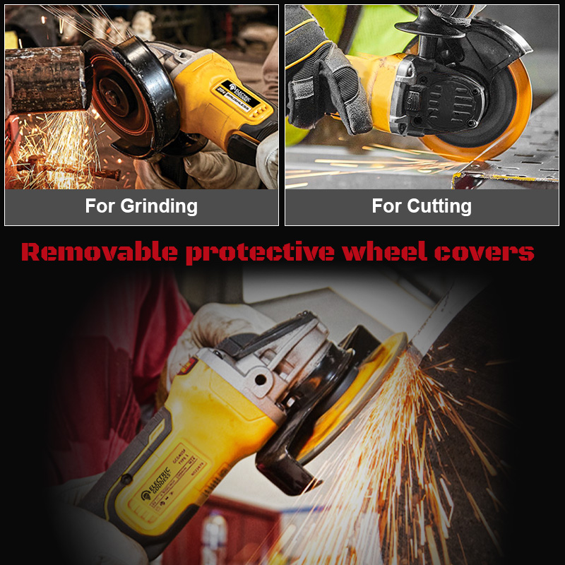 Бесщеточная угловая шлифовальн – обзор и цена Brushless Angle Grinder Battery Powered