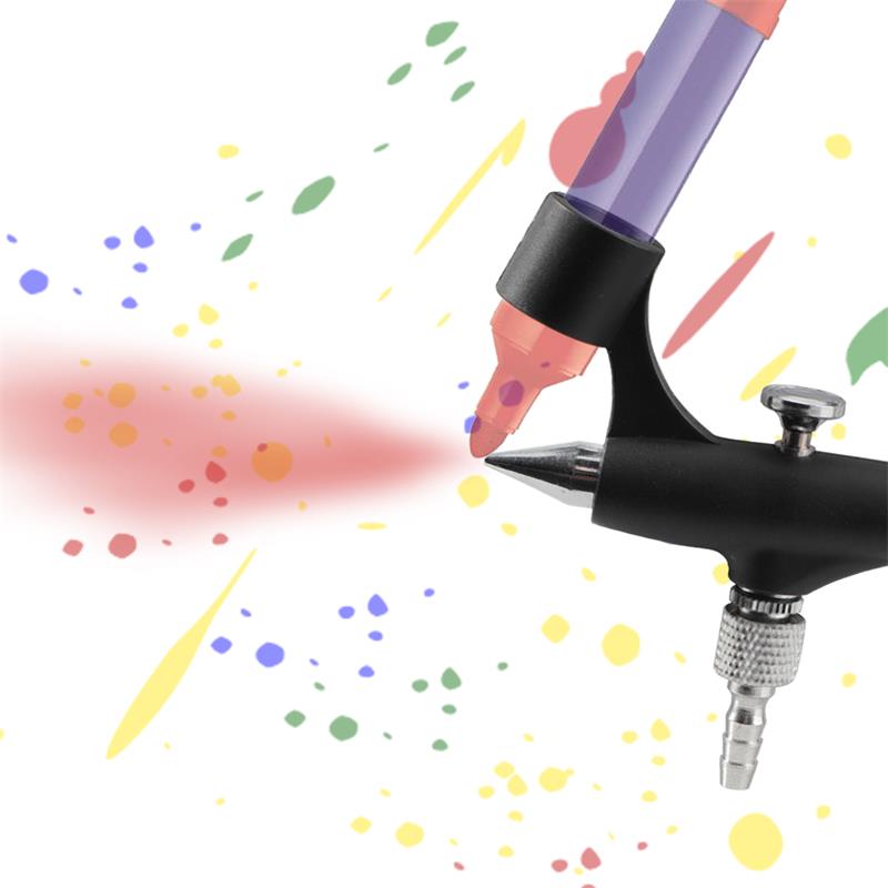 Маленький аэрограф для легкого – обзор и цена Airbrush Kit With Mini Compressor