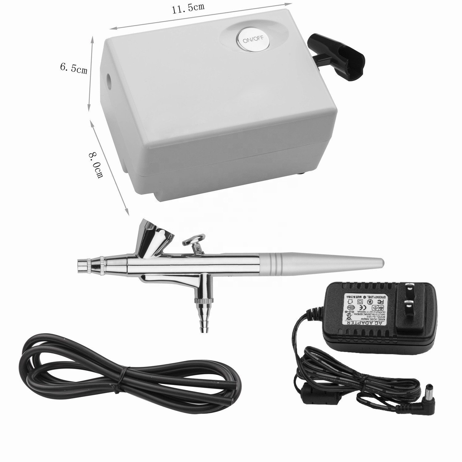 Профессиональный аэрограф BT-1 – обзор и цена Airbrush Kit With Mini Compressor