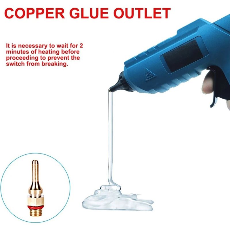 Беспроводной электрический кле – обзор и цена Hot Melt Glue Gun Cordless