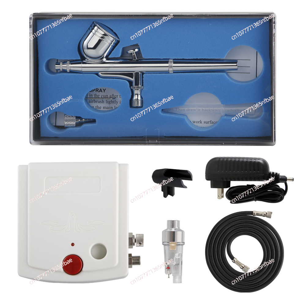 Мини-компрессор для аэрографа  – обзор и цена Airbrush Kit With Mini Compressor