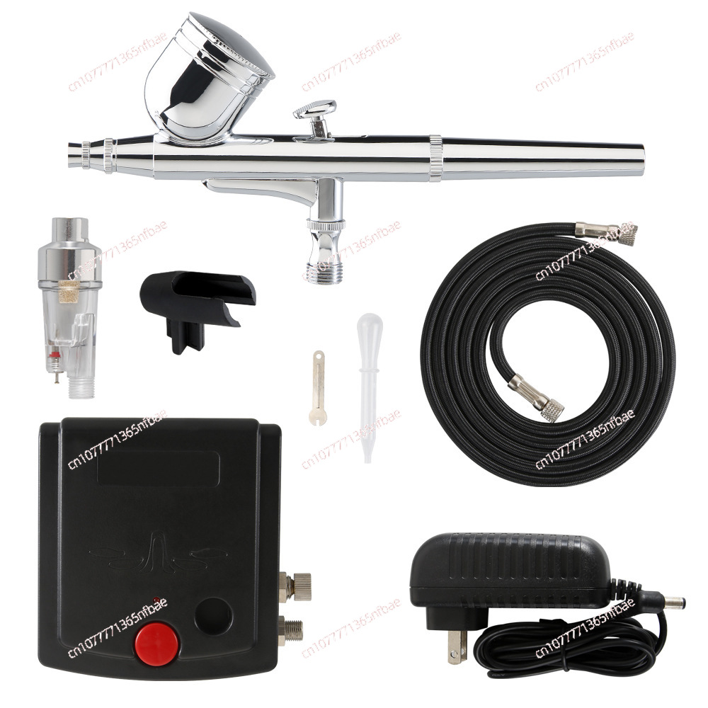 Мини-компрессор для аэрографа  – обзор и цена Airbrush Kit With Mini Compressor